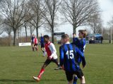 S.K.N.W.K. JO17-1 - Kapelle/Hansweertse Boys JO17-2 (comp.) voorjaar seizoen 2021-2022 (40/49)